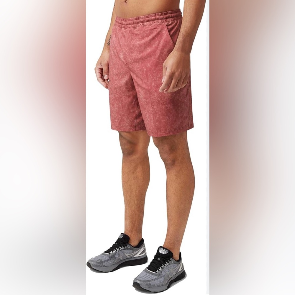 🍋Men’s Lululemon Pace Breaker Shorts 7” ⚠️READ⚠️Size XL cherry tint gravel dust🍋
